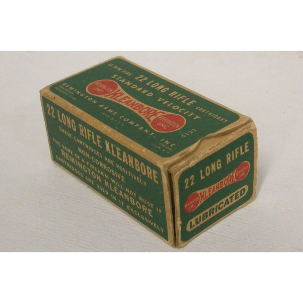Remington Kleanbore Box of 22 LR Ammunition Remington Kleanbore Box of 22 LR Ammunition