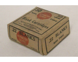 Remington UMC Box of 22 Short Blank Cartridges - Partial Box