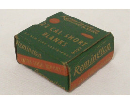 Remington Box of 22 Short Blank Cartridges - Partial Box