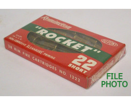 Remington Rocket Chicklet Box of 22 Short Ammunition