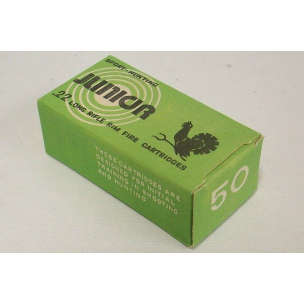 Russian Junior Sport-Hunting Box of 22 LR Ammunition Russian Junior Sport-Hunting Box of 22 LR Ammunition