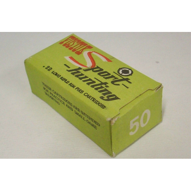 Russian Vostok Sport-Hunting Box of 22 LR Ammunition Russian Vostok Sport-Hunting Box of 22 LR Ammunition