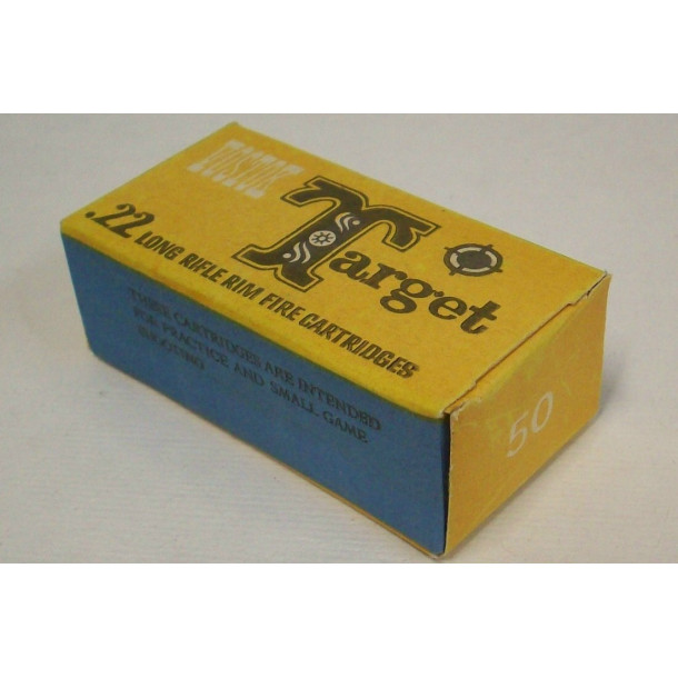 Russian Vostok Target Box of 22 LR Ammunition Russian Vostok Target Box of 22 LR Ammunition