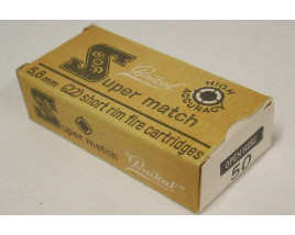 Russian Baikal Super Match Box of 5.6mm (.22) Short Ammunition