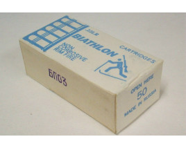 Russian Biathlon Box of 22 LR Ammunition