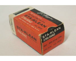 Sears J.C. Higgins Sta-Klean Xtra-Range Box of 22 LR Ammunition - Partial Box