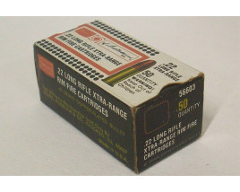 Sears Ted Williams Xtra-Range Box of 22 LR Ammunition