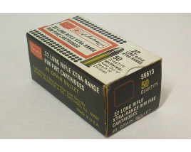 Sears Ted Williams Xtra-Range Box of 22 LR Ammunition