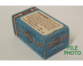 Sears Sta-Klean Box of 22 LR Ammunition - Partial Box