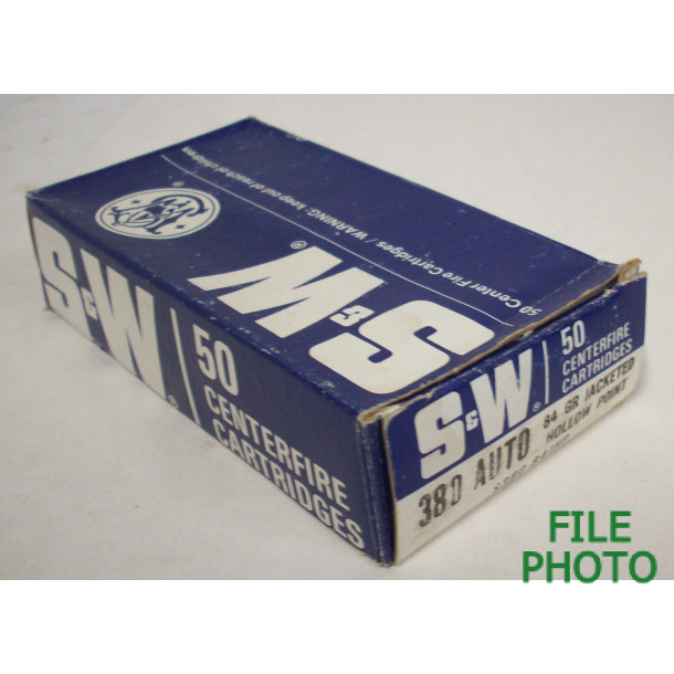 Smith & Wesson Box of 380 Hollow Point  Ammunition - Partial