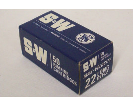 Smith & Wesson Max-Velocity Box of 22 LR Ammunition Smith & Wesson Max-Velocity Box of 22 LR Ammunition