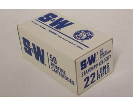 Smith & Wesson Standard Velocity Box of 22 LR Ammunition Smith & Wesson Standard Velocity Box of 22 LR Ammunition
