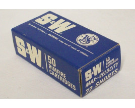 Smith & Wesson Max-Velocity Box of 22 Short Ammunition Smith & Wesson Max-Velocity Box of 22 Short Ammunition