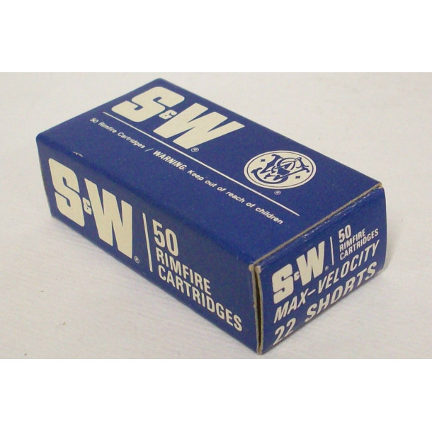 Smith & Wesson Max-Velocity Box of 22 Short Ammunition
