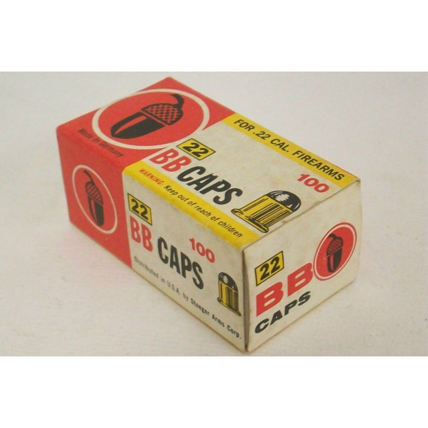 Stoeger Arms Corp. Box of 22 BB Caps - Partial Box Stoeger Arms Corp. Box of 22 BB Caps - Partial Box