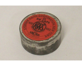 Stoeger Arms Corp. / RWS Tin of 22 BB Caps - Partial Tin Stoeger Arms Corp. / RWS Tin of 22 BB Caps - Partial Tin