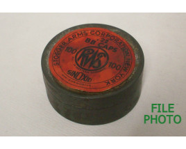 Stoeger Arms Corp. / RWS Tin of 22 BB Caps - Partial Tin Stoeger Arms Corp. / RWS Tin of 22 BB Caps - Partial Tin