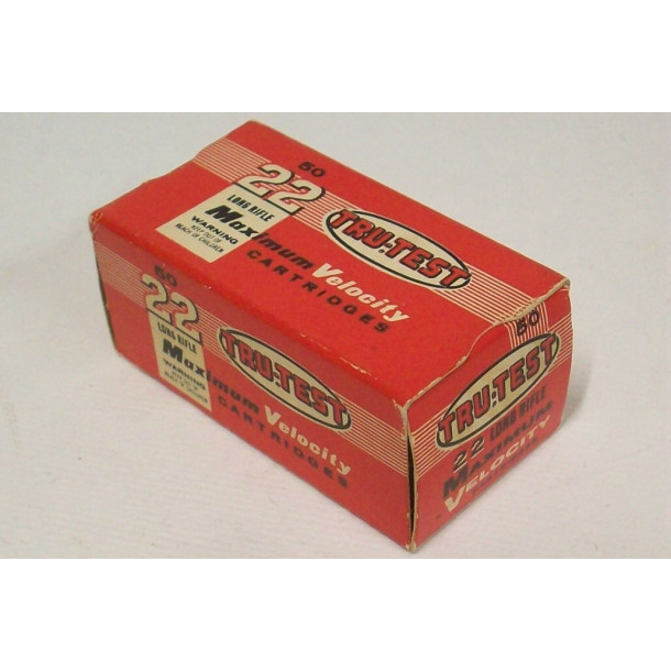 Tru-Test Maximum Velocity Box of 22 LR Ammunition Tru-Test Maximum Velocity Box of 22 LR Ammunition