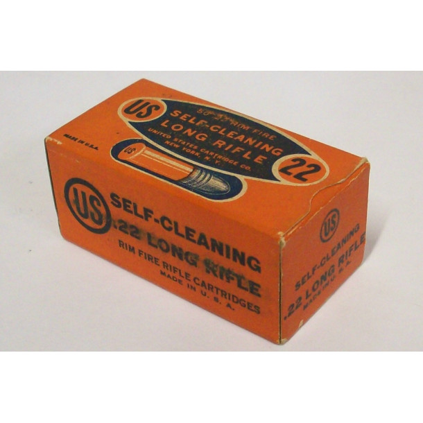 U.S. Cartridge Co. Self-Cleaning Box of 22 LR Ammunition