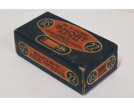 U.S. Cartridge Co. Lesmok Box of 22 Short Ammunition U.S. Cartridge Co. Lesmok Box of 22 Short Ammunition