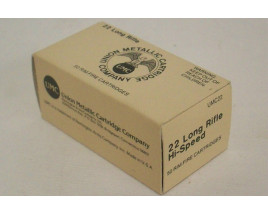 UMC Hi-Speed Box of 22 LR Ammunition UMC Hi-Speed Box of 22 LR Ammunition