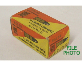 Valor Standard Velocity Box of 22 LR Ammunition Valor Standard Velocity Box of 22 LR Ammunition
