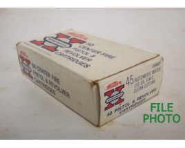 Western Box of 45 Automatic Match Ammunition