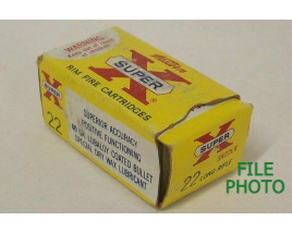 Western Super-X Box of 22 LR Ammunition Western Super-X Box of 22 LR Ammunition