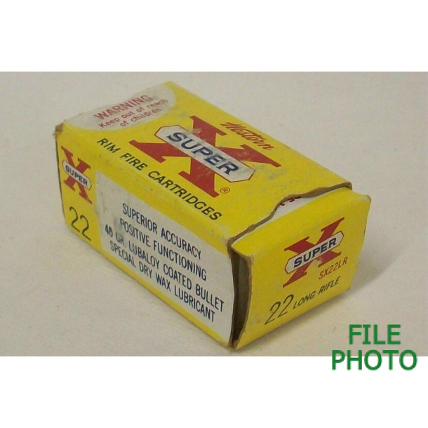Western Super-X Box of 22 LR Ammunition