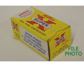 Western Super-X Box of 22 LR Ammunition - Hollow Point Western Super-X Box of 22 LR Ammunition - Hollow Point