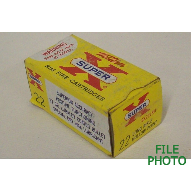 Western Super-X Box of 22 LR Ammunition - Hollow Point