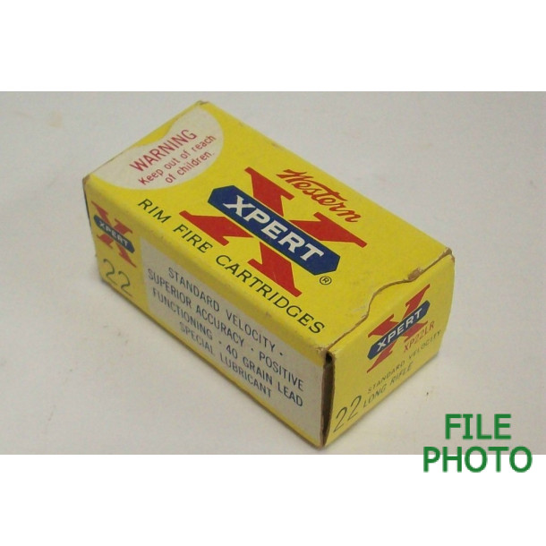 Western Xpert Box of 22 LR Ammunition Western Xpert Box of 22 LR Ammunition