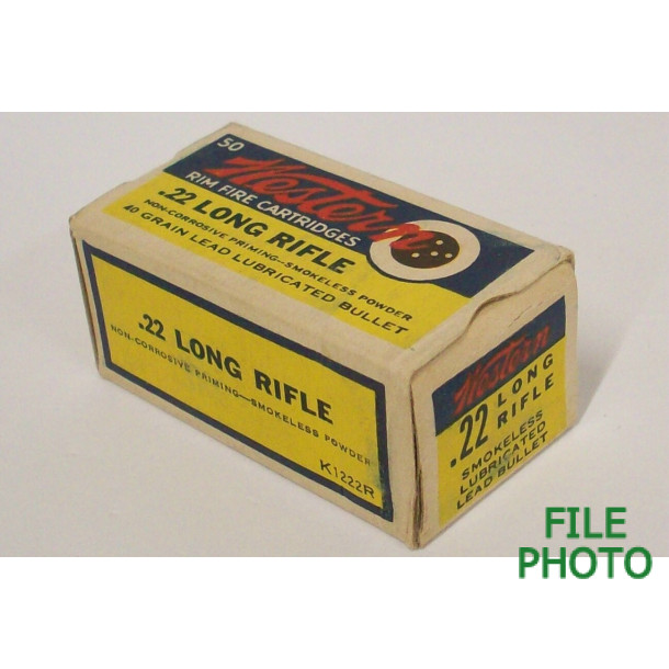 Western Bullseye Box of 22 LR Ammunition Western Bullseye Box of 22 LR Ammunition