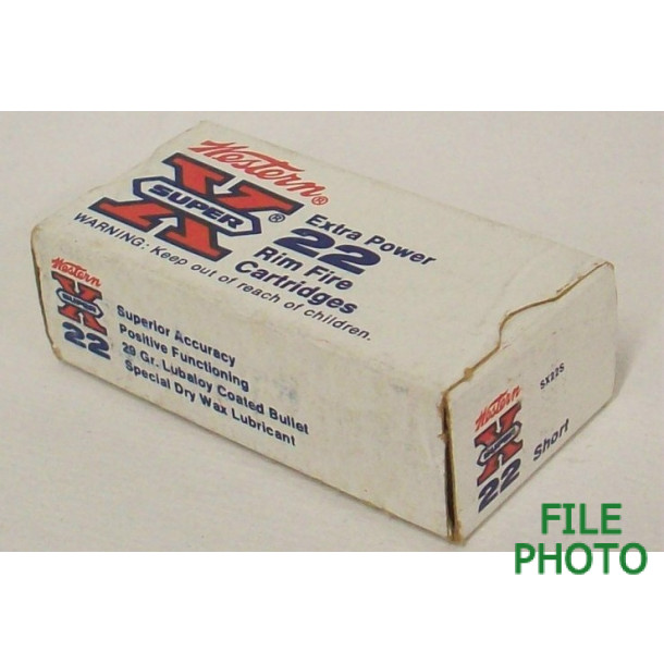 Western Super-X Box of 22 Short Ammunition