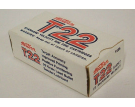 Western T22 Box of 22 Short Ammunition Western T22 Box of 22 Short Ammunition