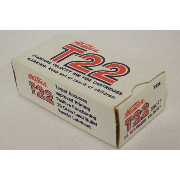 Western T22 Box of 22 Short Ammunition