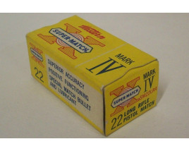 Western Super-Match Mark IV Box of 22 LR Ammunition Western Super-Match Mark IV Box of 22 LR Ammunition