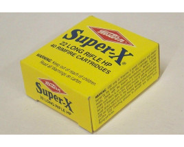 Western Super-X Box of 22 LR Ammunition - Hollow Point Western Super-X Box of 22 LR Ammunition - Hollow Point