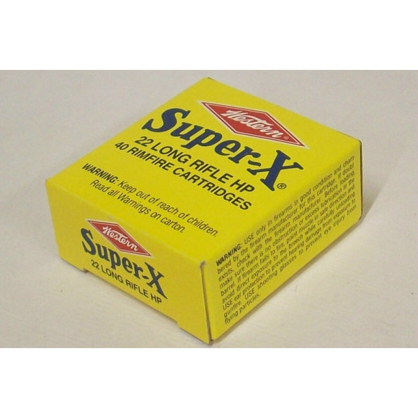 Western Super-X Box of 22 LR Ammunition - Hollow Point Western Super-X Box of 22 LR Ammunition - Hollow Point