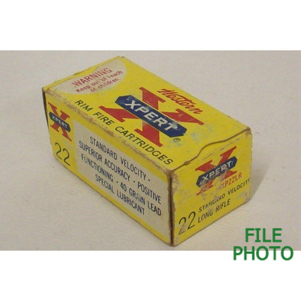 Western Xpert Box of 22 LR Ammunition - Partial Box