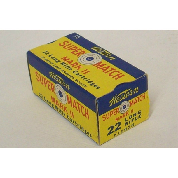 Western Super-Match Mark II Box of 22 LR Ammunition