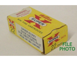 Western Super-X Box of 22 Short Ammunition Western Super-X Box of 22 Short Ammunition