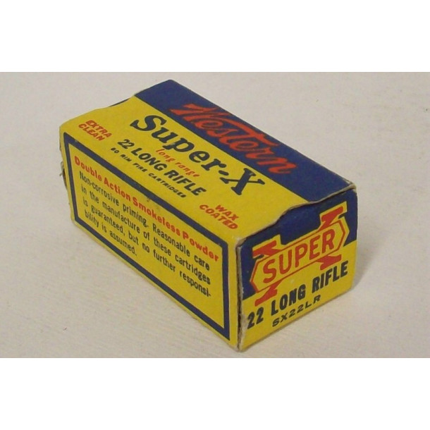 Western Super-X Box of 22 LR Ammunition Western Super-X Box of 22 LR Ammunition