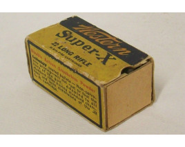 Western Super-X Box of 22 LR Ammunition - Partial Box Western Super-X Box of 22 LR Ammunition - Partial Box