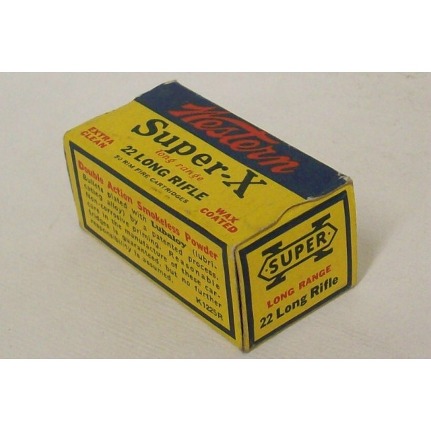 Western Super-X Box of 22 LR Ammunition Western Super-X Box of 22 LR Ammunition