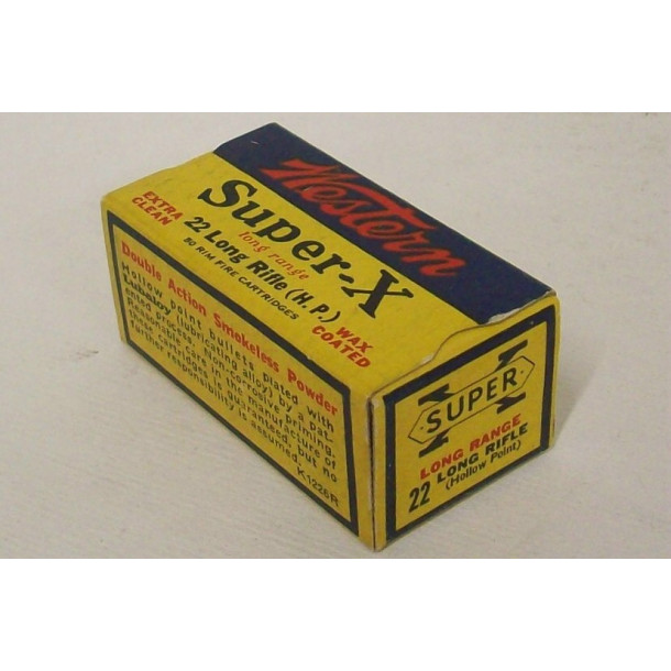 Western Super-X Box of 22 LR Ammunition - Hollow Point Western Super-X Box of 22 LR Ammunition - Hollow Point