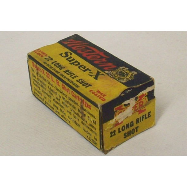 Western Super-X Box of 22 LR Ammunition - No. 12 Shot Western Super-X Box of 22 LR Ammunition - No. 12 Shot