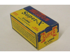 Western Super-X Box of 22 Long Ammunition Western Super-X Box of 22 Long Ammunition