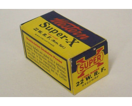 Western Super-X Box of 22 WRF (Rem. Spl.) Ammunition Western Super-X Box of 22 WRF (Rem. Spl.) Ammunition
