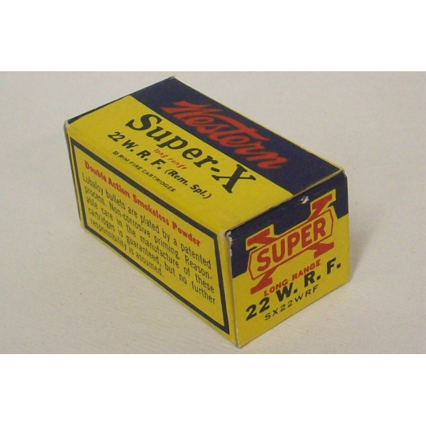 Western Super-X Box of 22 WRF (Rem. Spl.) Ammunition